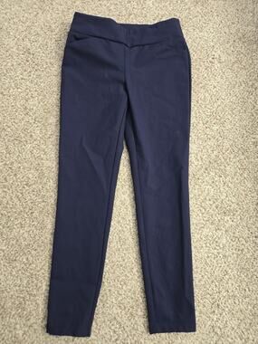 POLO RALPH LAUREN Womens Golf Pants Size 6 Navy Blue Stretch Comfort Classic USA
